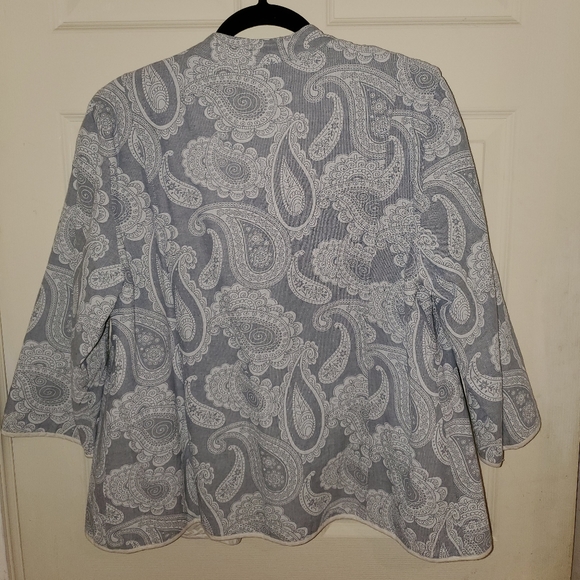 Chico's Paisley Jacket - Picture 2 of 5